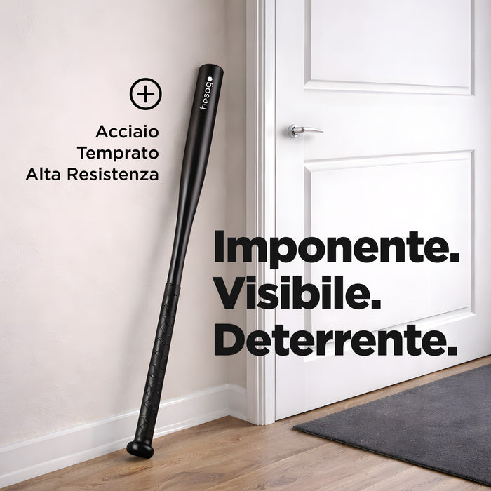 Mazza da Baseball in Acciaio Temprato Pesante