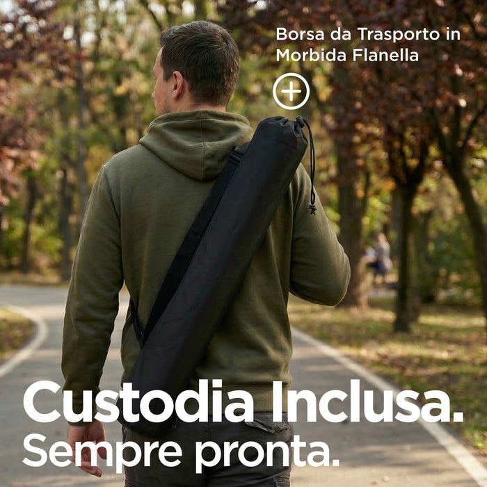 Mazza da Baseball in Acciaio Temprato Pesante